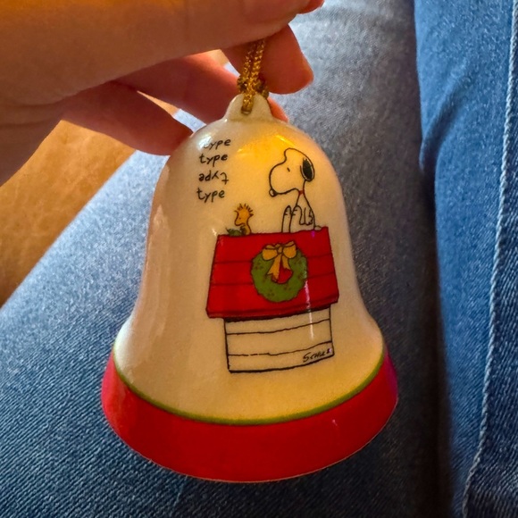 Snoopy Other - Vintage 1965 Vintage Snoopy Bell Ornament GUC Christmas Holiday